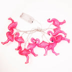 10 LED Battery Operated String Light with Flamingo - Warm White