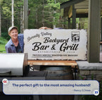 Backyard Bar & Grill Sign XVI