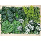 Artificial Green Wall Panels Faux Jungle Grass Decor for Home Garden Vibrant Greenery Mats for Outdoor Patio Weddings Christmas