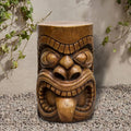Concrete Garden Stool Tiki Kanaloa Seat 19 Inch