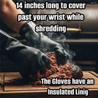 Neoprene Gloves for Pulled Pork | Heat Resistant BBQ Gloves