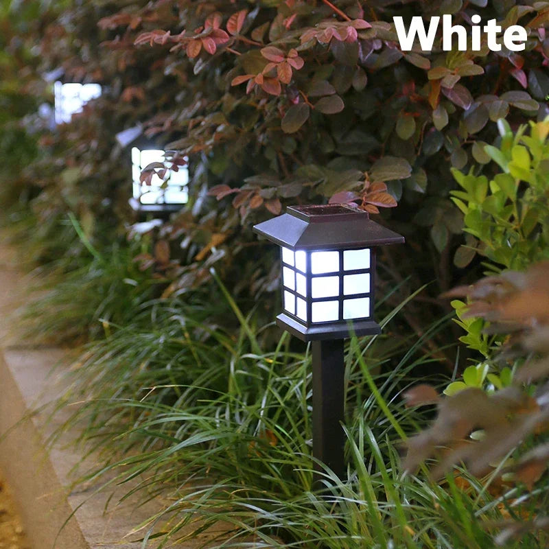 2/4/6/8Pcs Solar LED Pathway Lights Outdoor Waterproof Walkway Garden Decor Street Lamp for Landscape Yard Patio Driveway