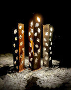 Autumn Glow Luminary Collection - Solar Pillars