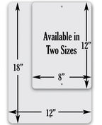 Pool Rules - Metal Sign